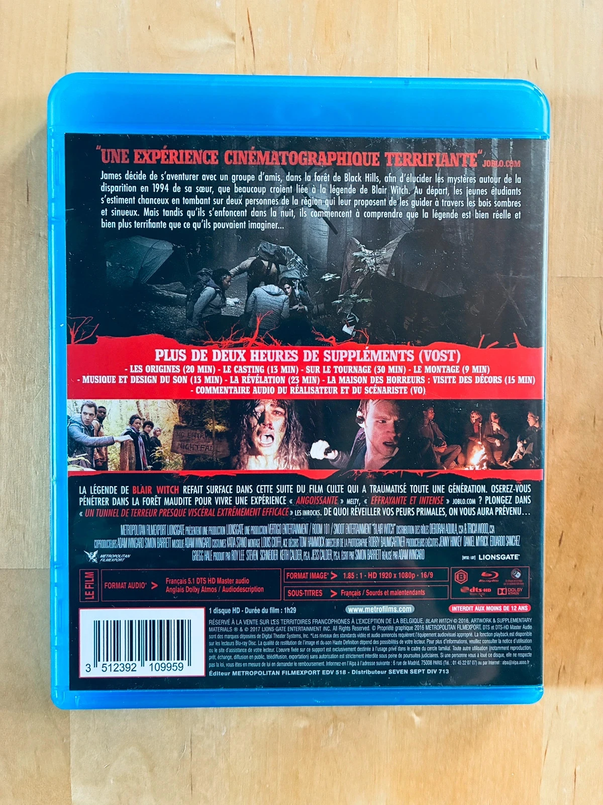Blu-ray Blair Witch. – photo 3